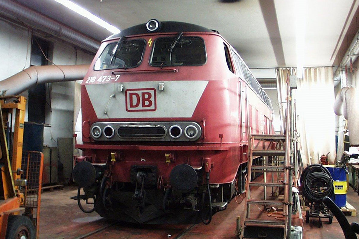 Roco 73734 73735 79735 BR 218 4737 blau, Ep V reisezugwagen.eu