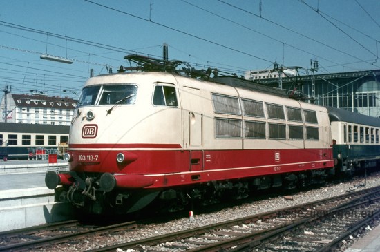 103 113-7 München 7.8.80 103 113-7 München 7.8.80