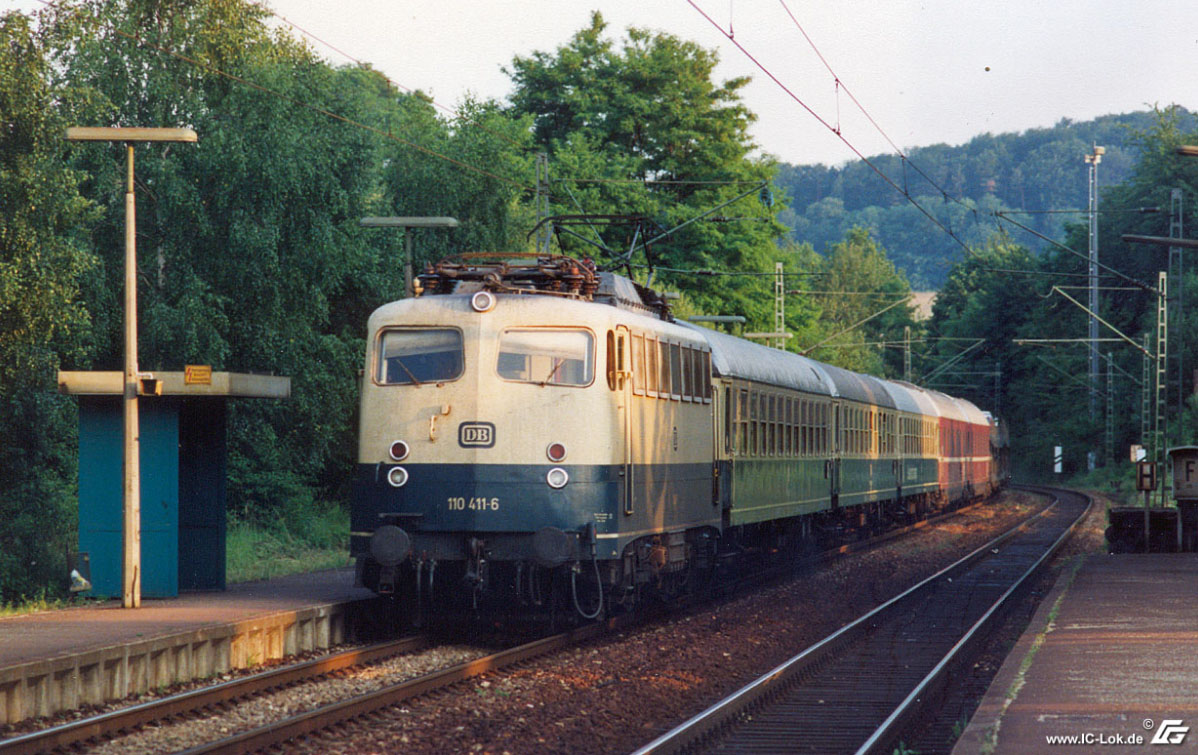 110 411-6 D 2196 Neckargerach 03.07.1991