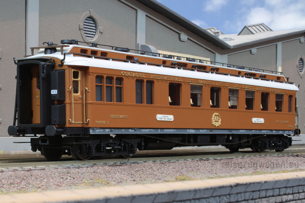 HOBBYTRAIN Ostende-Wien-Express Nゲージ H22100 (N) CIWL OSTENDE-WIEN-EXPRESS (オーステンデ・ウィーン急行