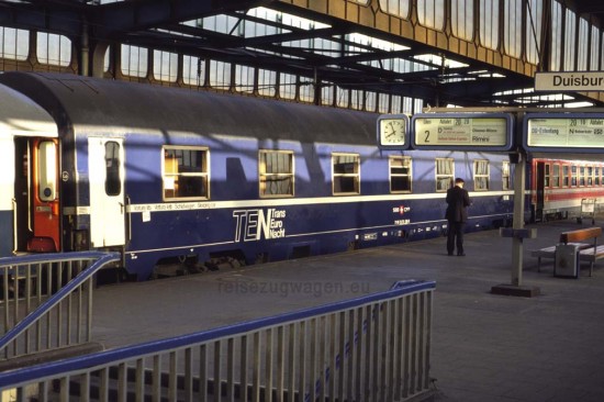 SBB WL 4778 MU 71 85 72-70 591-8, D 201, Duisburg 1.6.1991